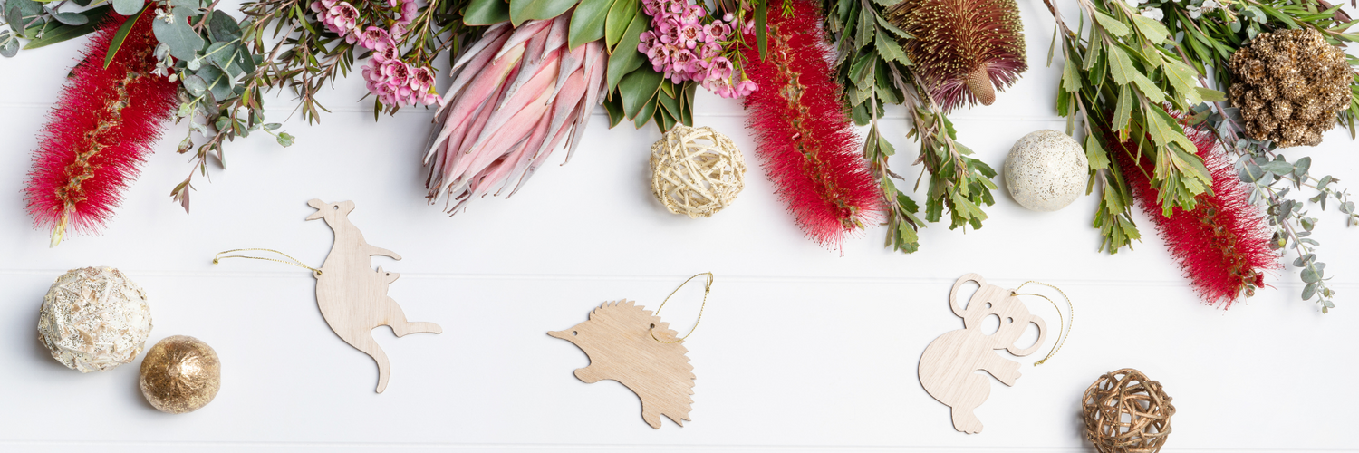 What flowers to use in an Australian Christmas flower arrangement