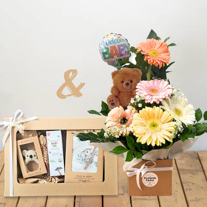 Welcome Baby Arrangement and Gift Package
