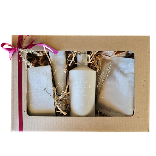 Nourish & Revitalise Body and Mind with the the Great Barrier Reef Sea Salt Collection- Gift Box