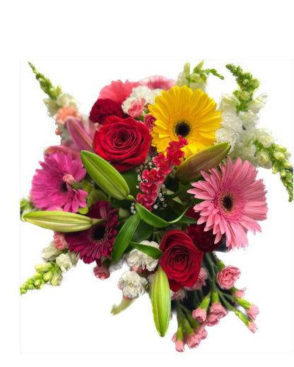 Valentine ~ Seasonal Bunch with Roses